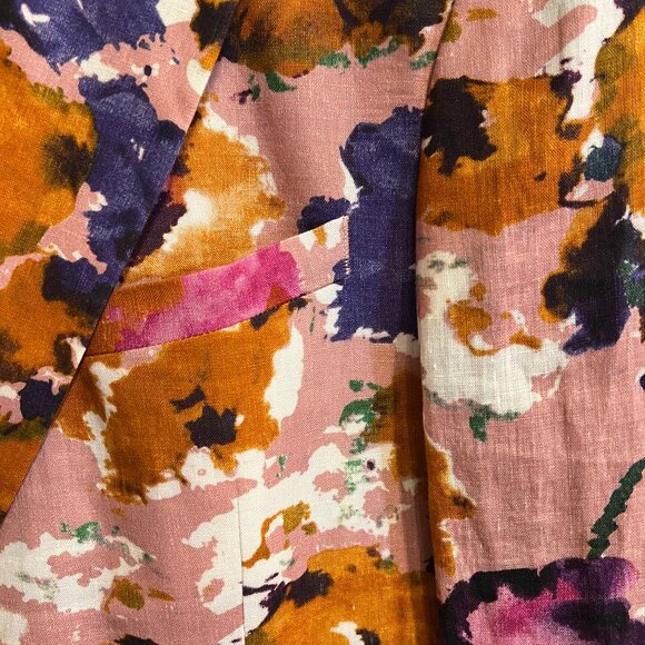 Tallia Floral Patterned Blazer Men's 40R - Picture 3 of 13